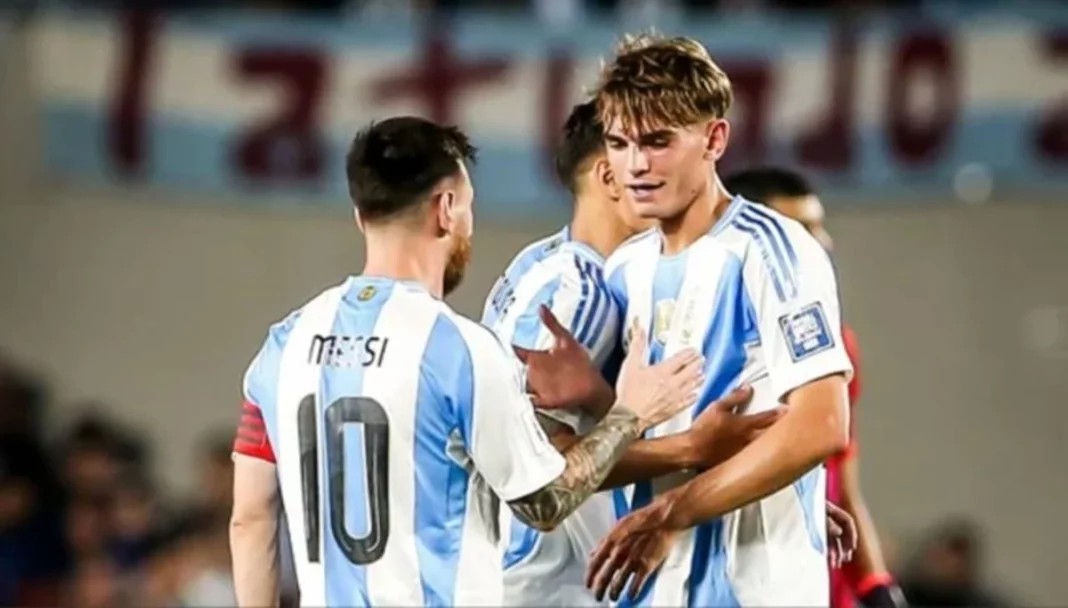 Nico Paz encandila al mismísimo Leo Messi