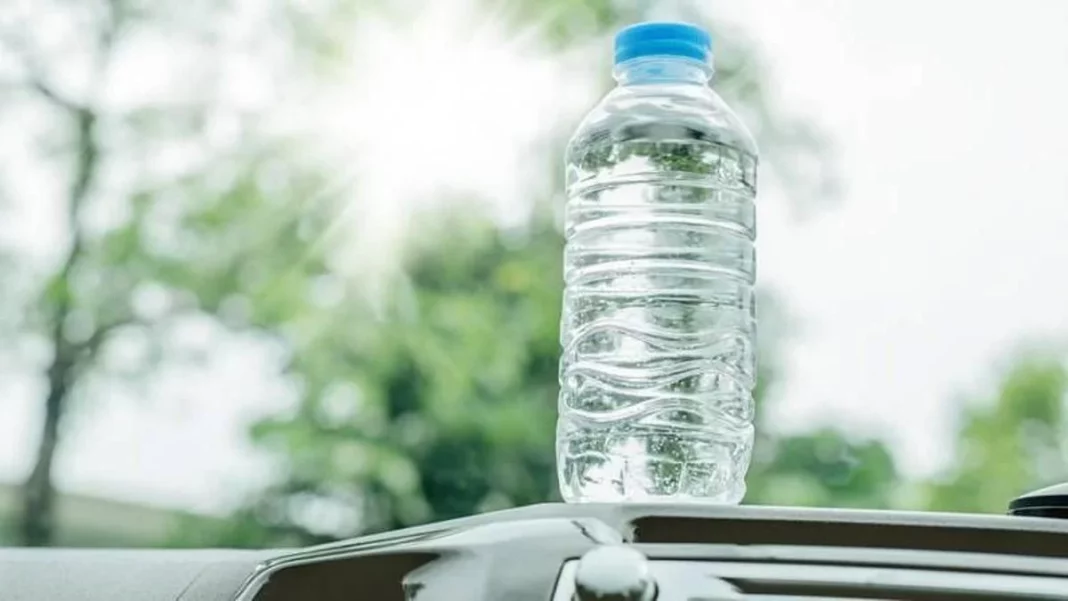 El código visual de la botella de agua