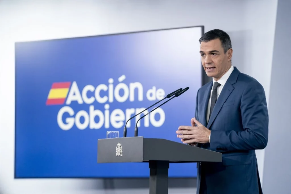 Europapress 6323805 Presidente Gobierno Pedro Sanchez