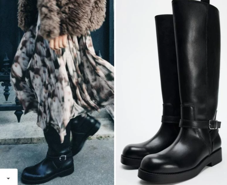 Zara Vende Estas 6 Botas Planas Para Quienes Quieren Calzado Cómodo En Invierno