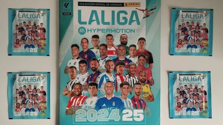 Panini rompe el mercado con los cromos de LaLiga Hypermotion