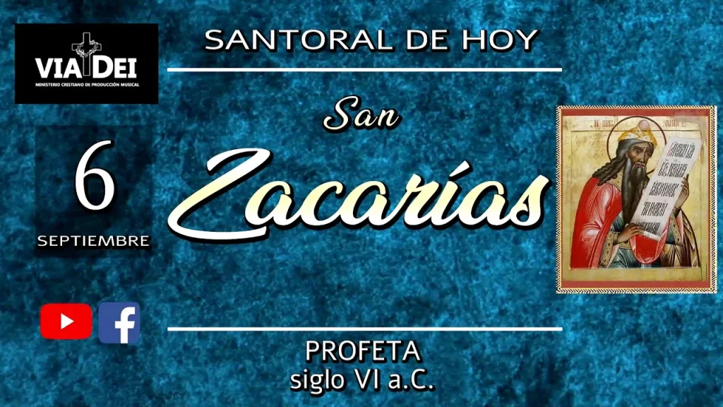 San Zacarías: Profeta Y Sacerdote