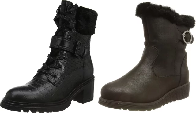 Amazon: Botines Y Zapatos Para El Invierno A Muy Buen Precio