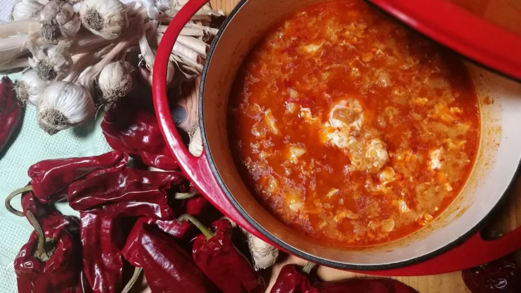 Cocinando la base de la sopa