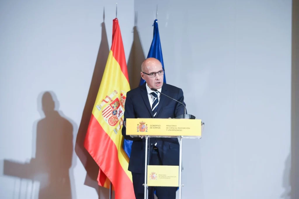 Europapress 6005723 Secretario General Universidades Francisco Garcia Pascual Interviene Acto