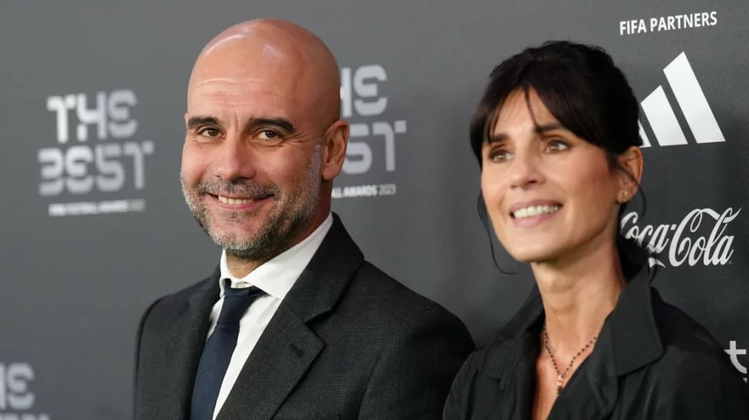 Cristina Serra y Pep Guardiola