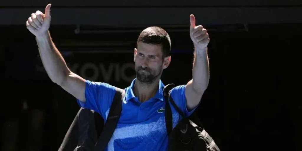 Djokovic En Indian Welss Fuente: Ap