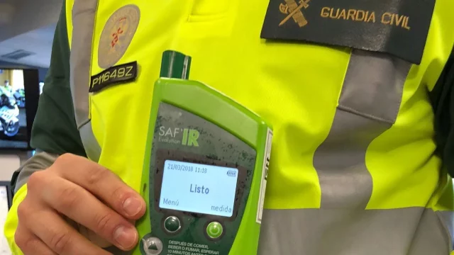 La Guardia Civil Introduce Alcoholímetros Sin Soplar Para Agilizar Los Controles