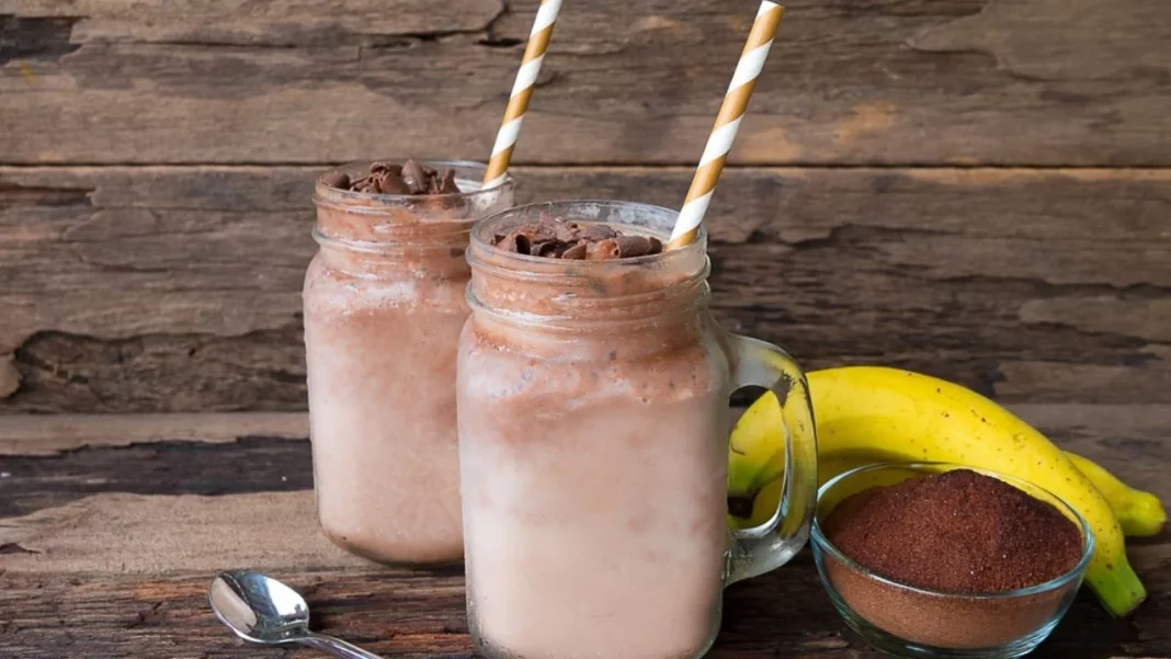 Smoothie de plátano y cacao: la bebida reconfortante