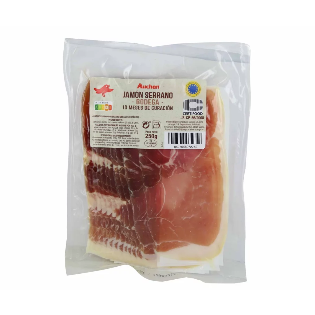 Alcampo revoluciona el mercado del jamón serrano