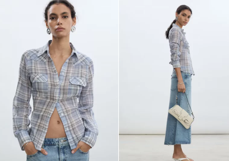 Mango Y El Corte Inglés Te Llevan De Regreso A Los 90 Con Dos Camisas Virales Que Arrasan En Venta ¡Las Amarás!