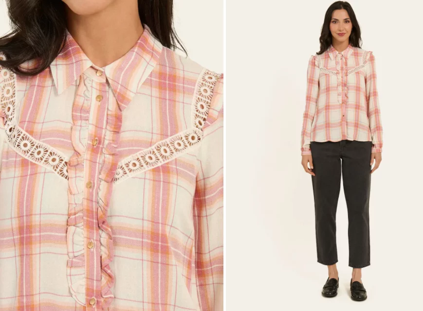 Mango Y El Corte Inglés Te Llevan De Regreso A Los 90 Con Dos Camisas Virales Que Arrasan En Venta ¡Las Amarás!