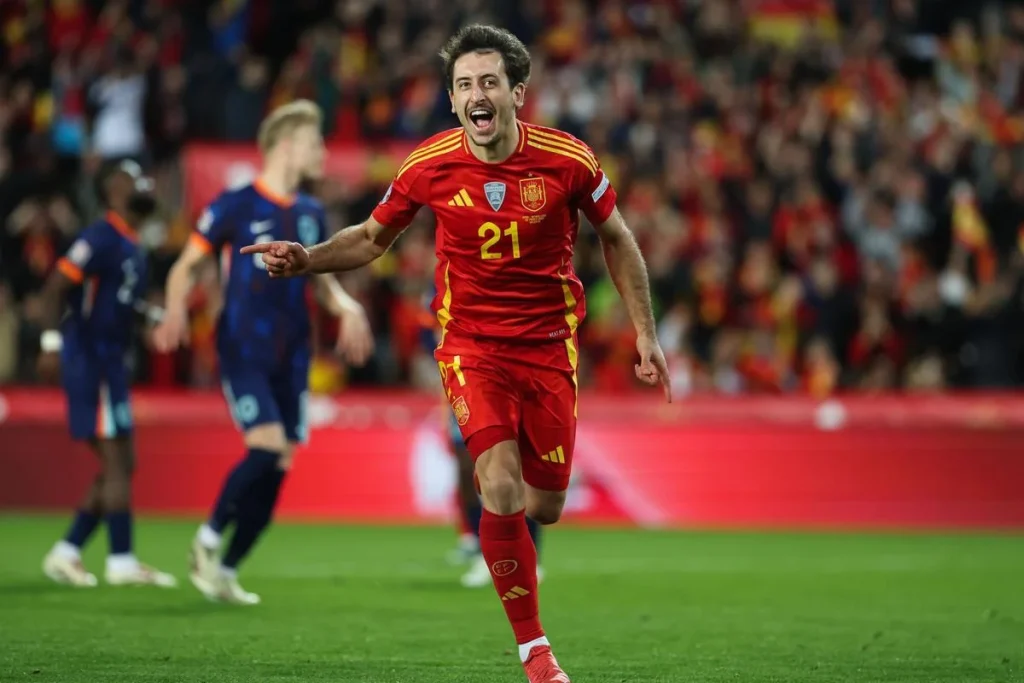 Miker Oyarzabal Con La Seleccion Española En La Nations League, Emitida Por Rtve