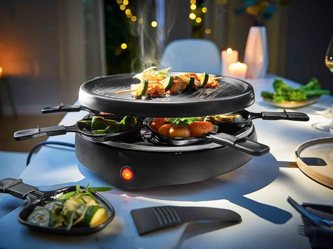 Características destacadas de la Raclette Grill de Lidl